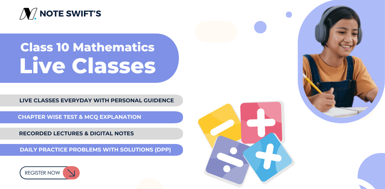 Class 10 mathematics Live Classes