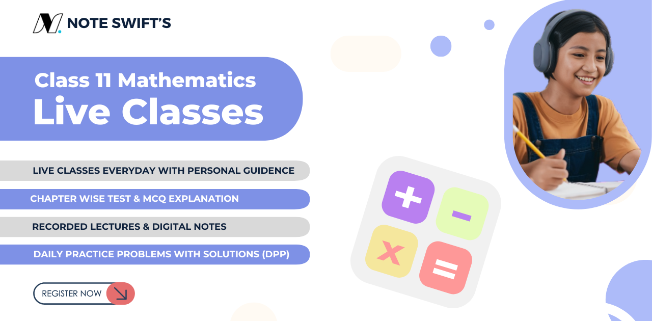 Class 11 Math Live Classes