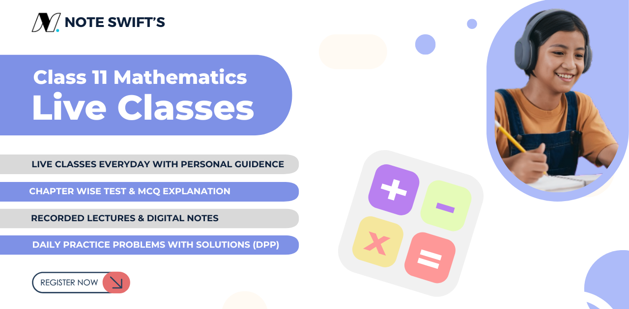 Class 11 mathematics Live Classes